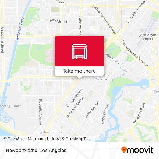 Mapa de Newport-22nd