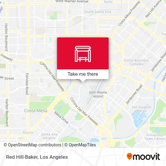 Red Hill-Baker map