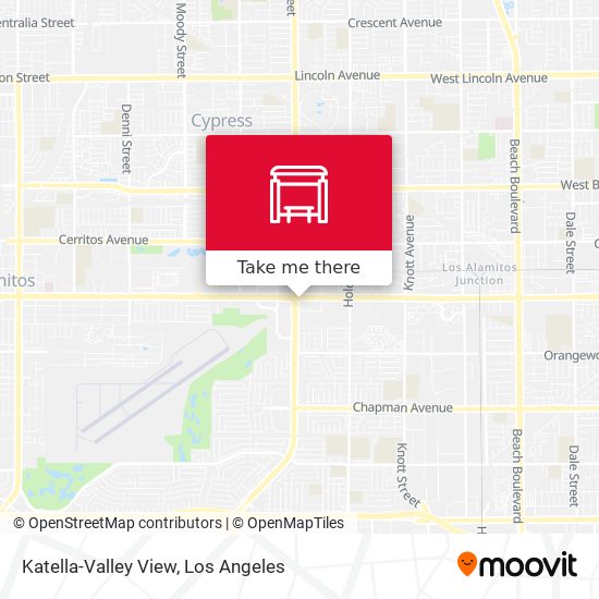 Katella-Valley View map