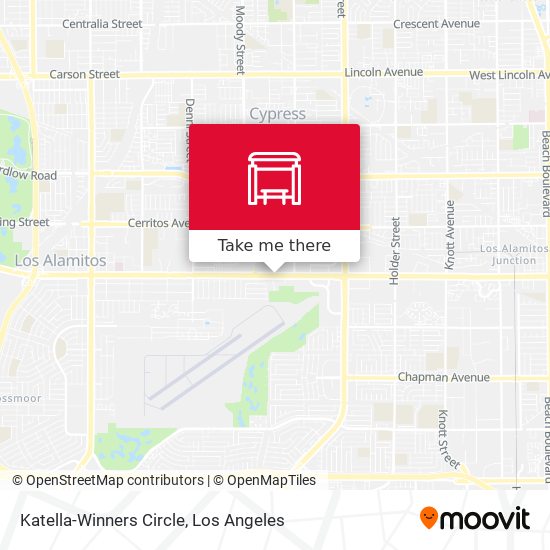 Mapa de Katella-Winners Circle