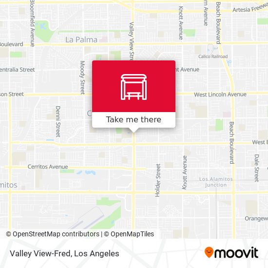 Mapa de Valley View-Fred