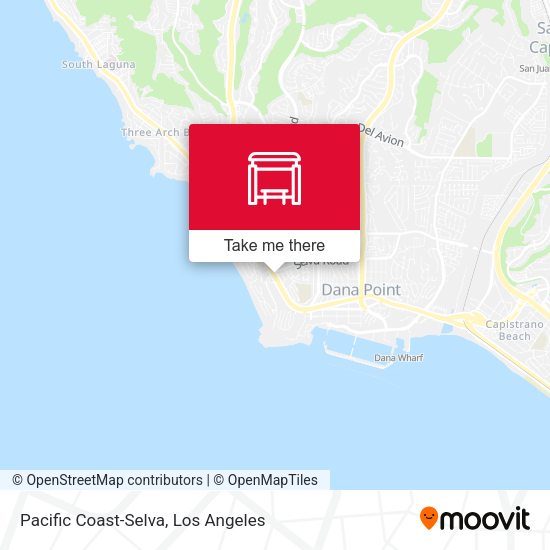 Mapa de Pacific Coast-Selva