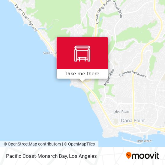 Pacific Coast-Monarch Bay map