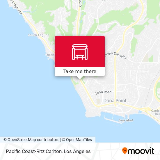 Mapa de Pacific Coast-Ritz Carlton