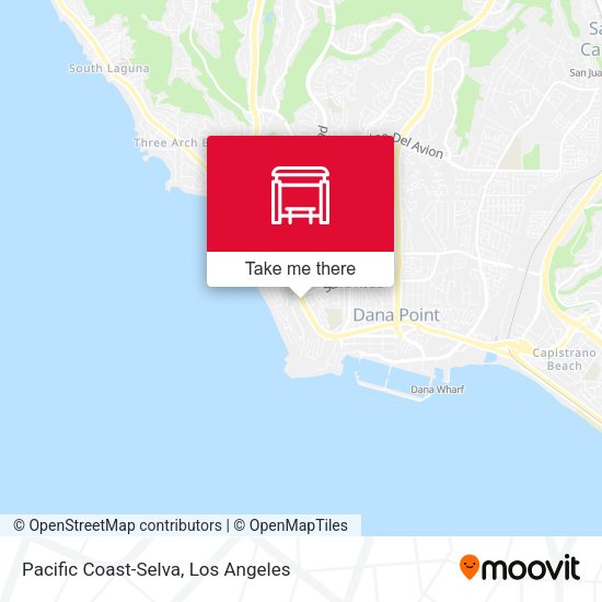 Pacific Coast-Selva map