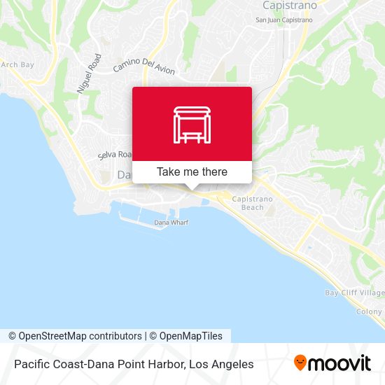 Mapa de Pacific Coast-Dana Point Harbor