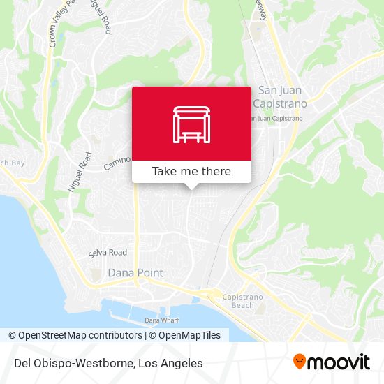 Del Obispo-Westborne map
