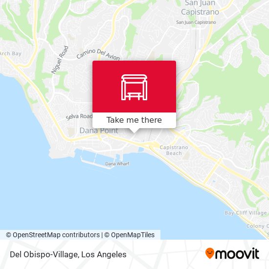 Del Obispo-Village map