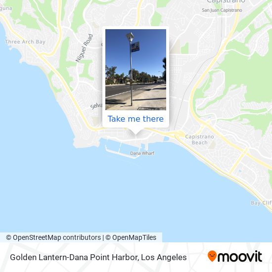 Mapa de Golden Lantern-Dana Point Harbor