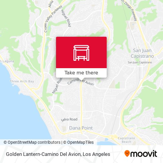 Mapa de Golden Lantern-Camino Del Avion