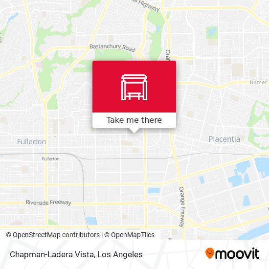 Chapman-Ladera Vista map