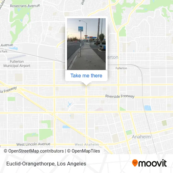 Euclid-Orangethorpe map