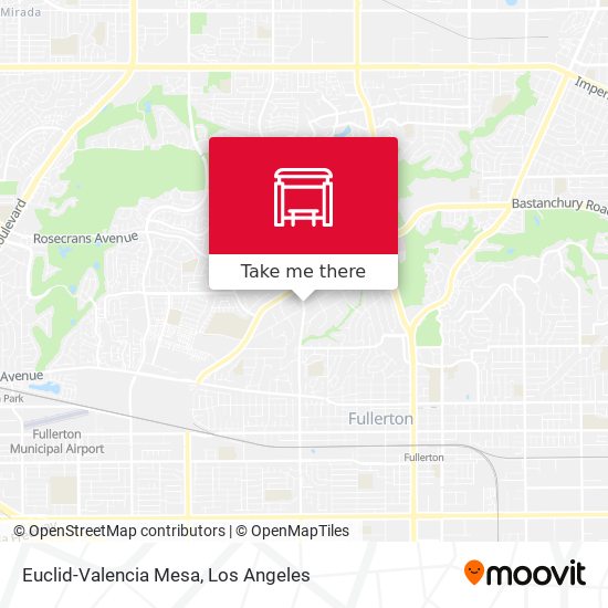 Euclid-Valencia Mesa map