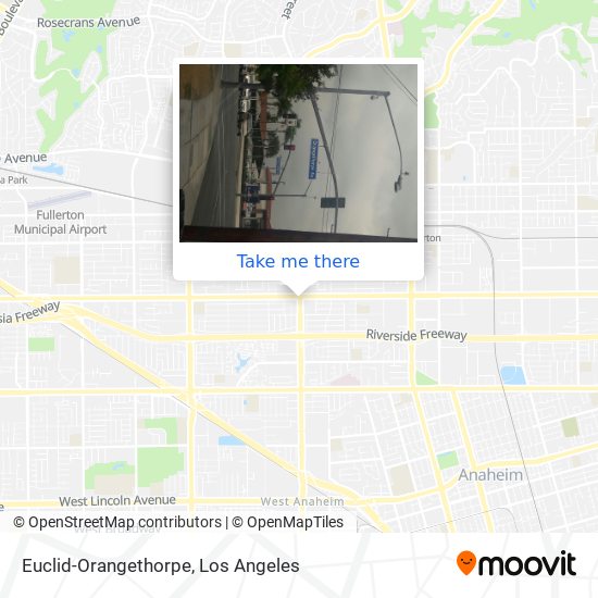 Euclid-Orangethorpe map