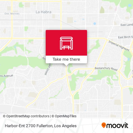 Harbor-Ent 2700 Fullerton map
