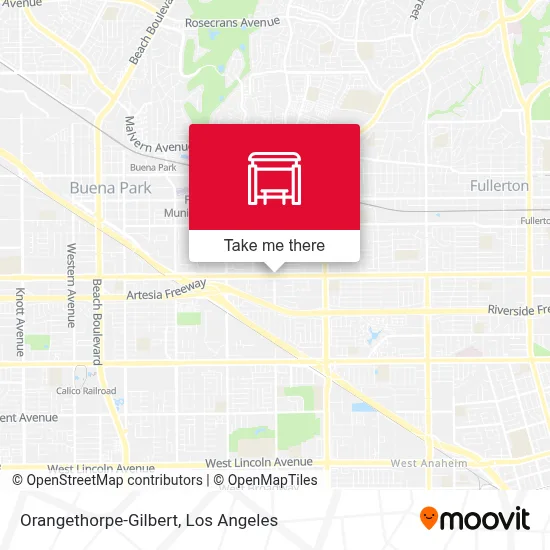 Orangethorpe-Gilbert map