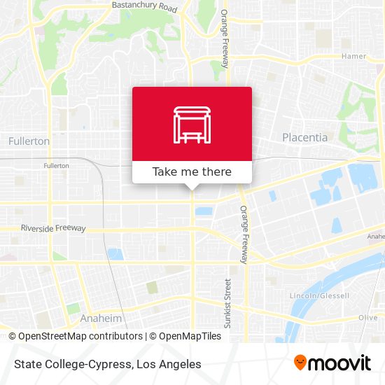 Mapa de State College-Cypress