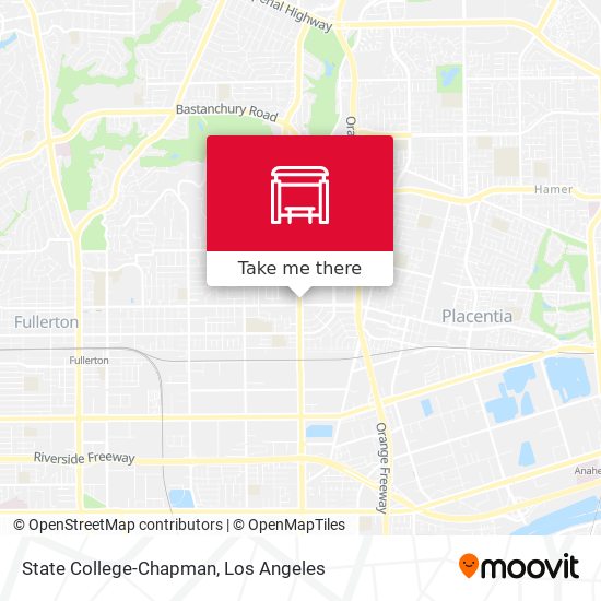 Mapa de State College-Chapman