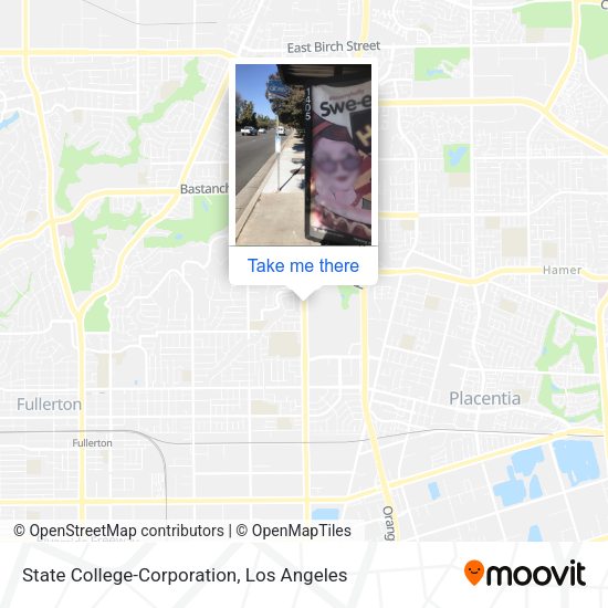 Mapa de State College-Corporation