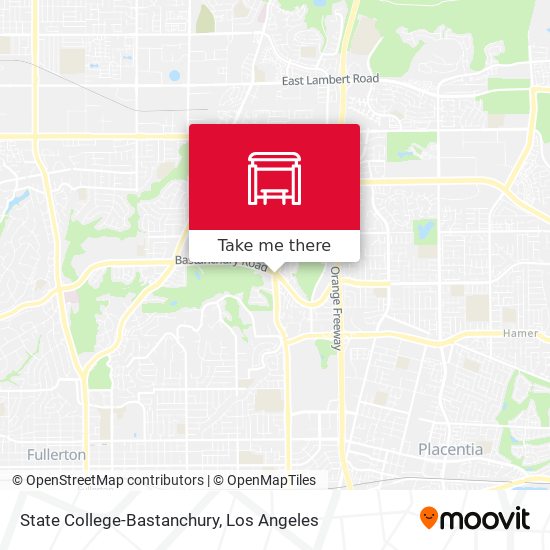 Mapa de State College-Bastanchury