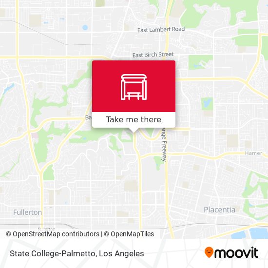 State College-Palmetto map