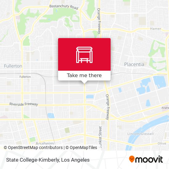 State College-Kimberly map