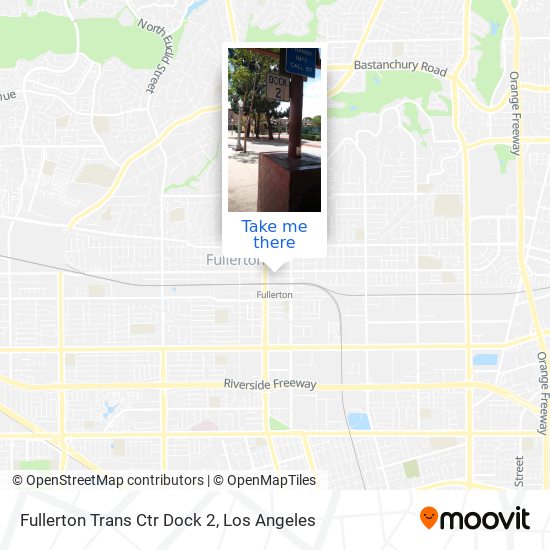 Directions To Fullerton California How To Get To Fullerton Trans Ctr Dock 2 In Los Angeles By Bus Or Train?