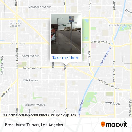Brookhurst-Talbert map