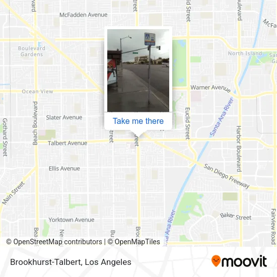Brookhurst-Talbert map