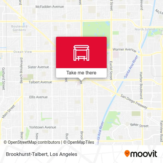 Brookhurst-Talbert map