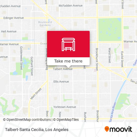 Talbert-Santa Cecilia map