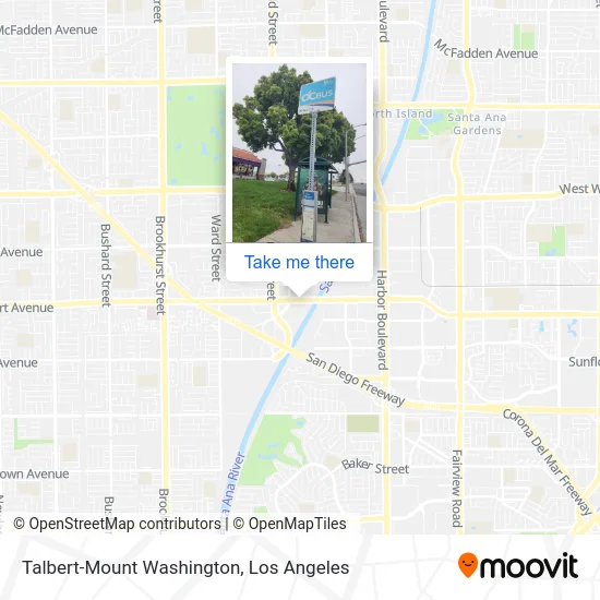 Talbert-Mount Washington map