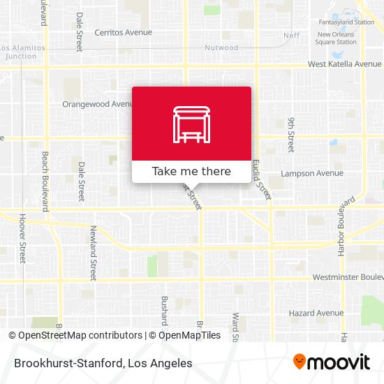 Mapa de Brookhurst-Stanford