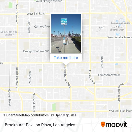 Brookhurst-Pavilion Plaza map