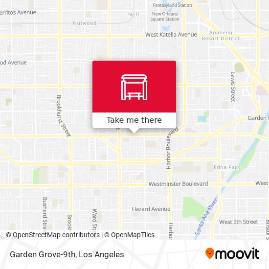 Garden Grove-9th map