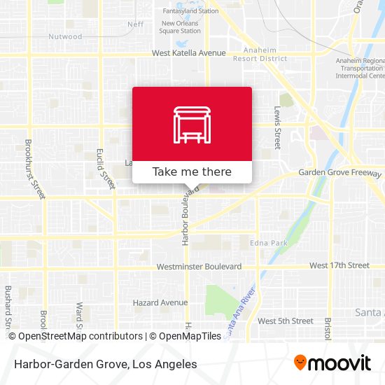 Mapa de Harbor-Garden Grove