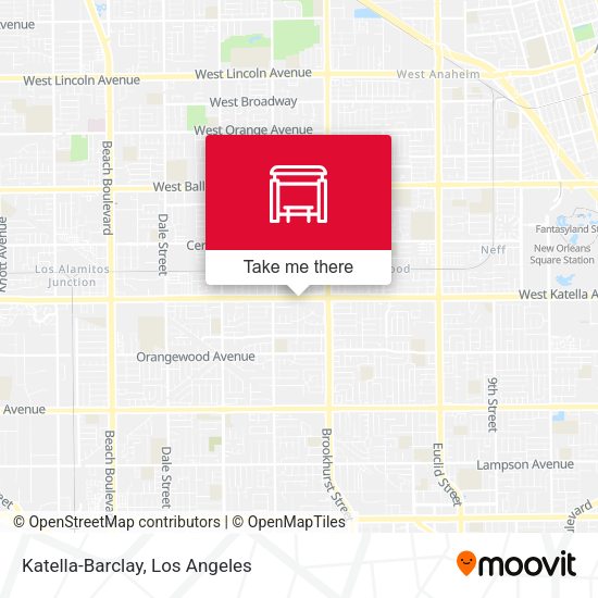 Mapa de Katella-Barclay