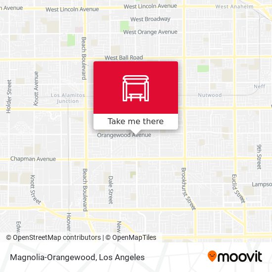Mapa de Magnolia-Orangewood
