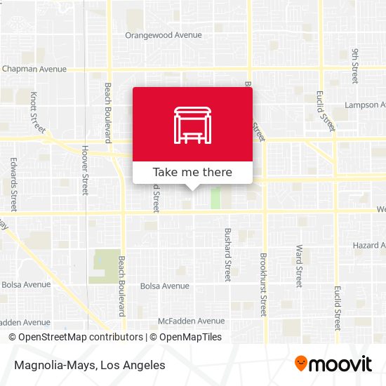Mapa de Magnolia-Mays