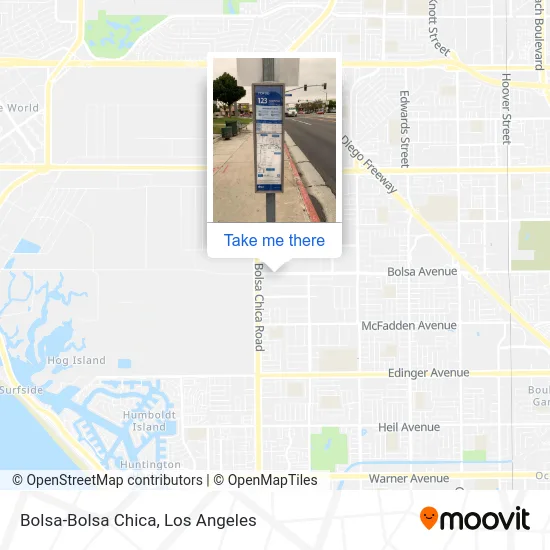 Bolsa-Bolsa Chica map