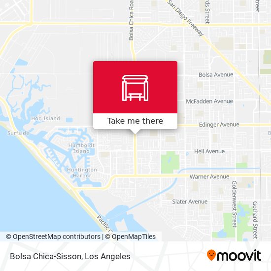 Mapa de Bolsa Chica-Sisson