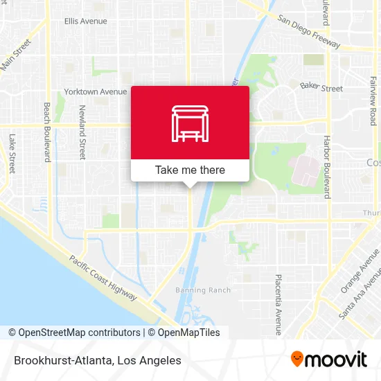 Brookhurst-Atlanta map