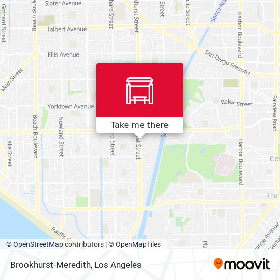 Brookhurst-Meredith map