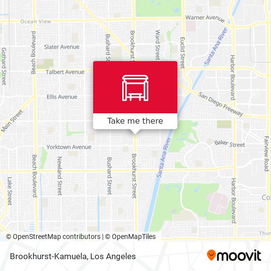 Mapa de Brookhurst-Kamuela