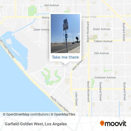 Garfield-Golden West map