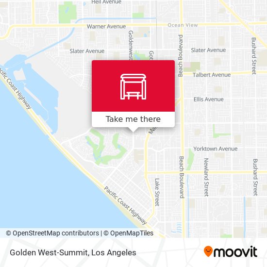 Golden West-Summit map