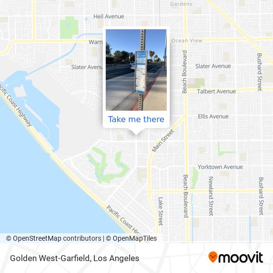 Golden West-Garfield map
