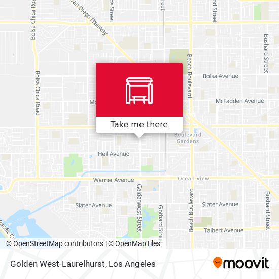 Mapa de Golden West-Laurelhurst