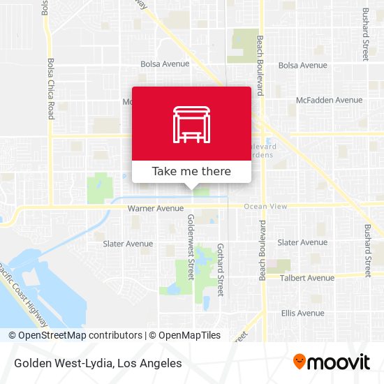 Mapa de Golden West-Lydia
