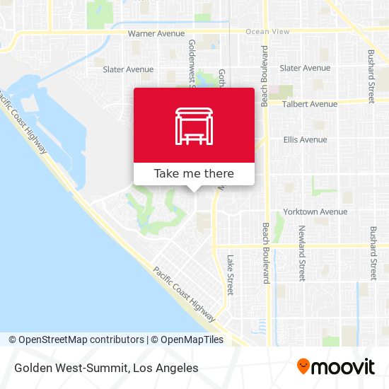 Mapa de Golden West-Summit